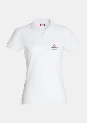 1TE02823101 - Damen Polo Kurzarm mit Strickbündchen