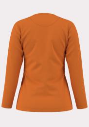 Damen Langarm Shirt V-Neck